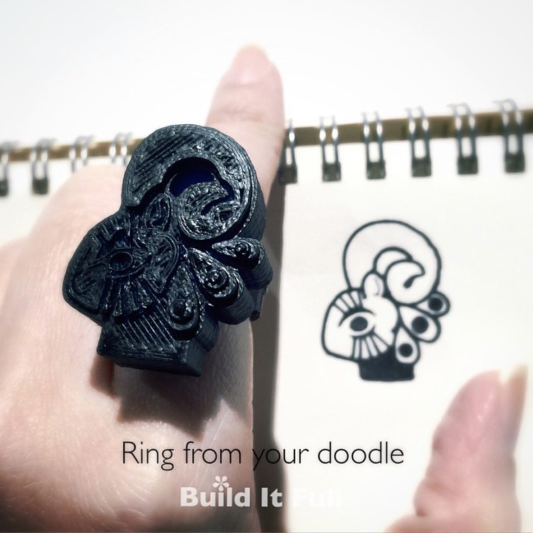 Ring from doodle | Build It Full