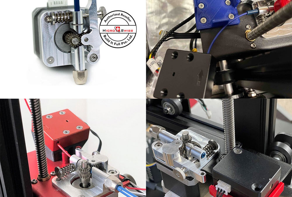 Filament Sensor Modification For Micro Swiss Bowden Dual Gear Extruder