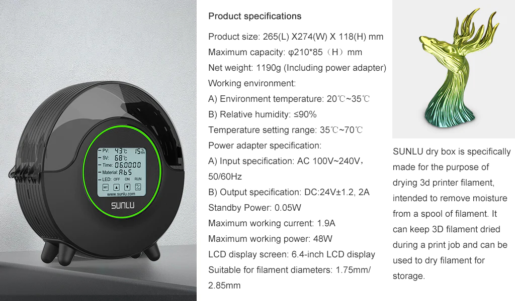 Sunlu FilaDryer S2 | Build It Full