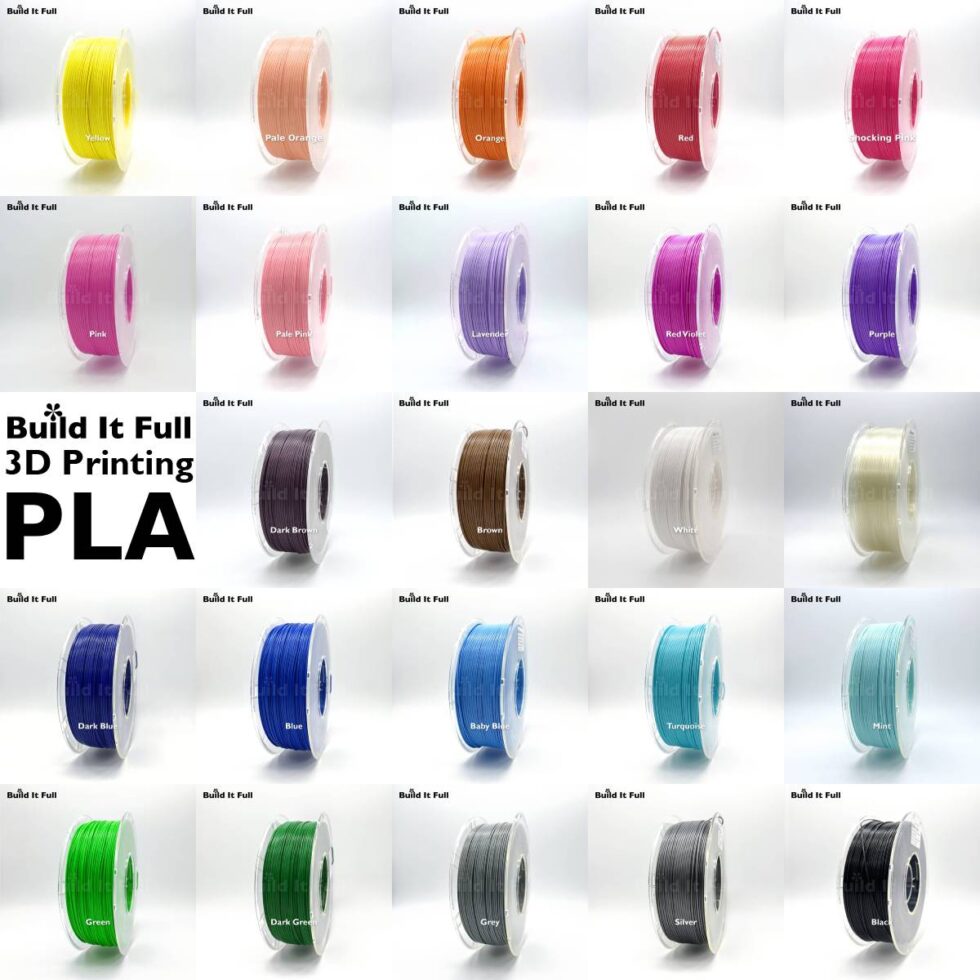PLA Filament 1.75mm 1kg Build It Full | Build It Full