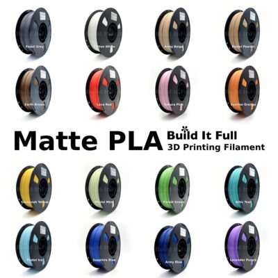 Matte PLA Filament 1.75mm 1kg