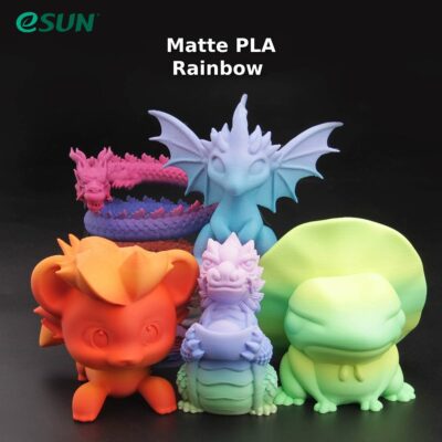 eSun PLA-Matte Rainbow Filament